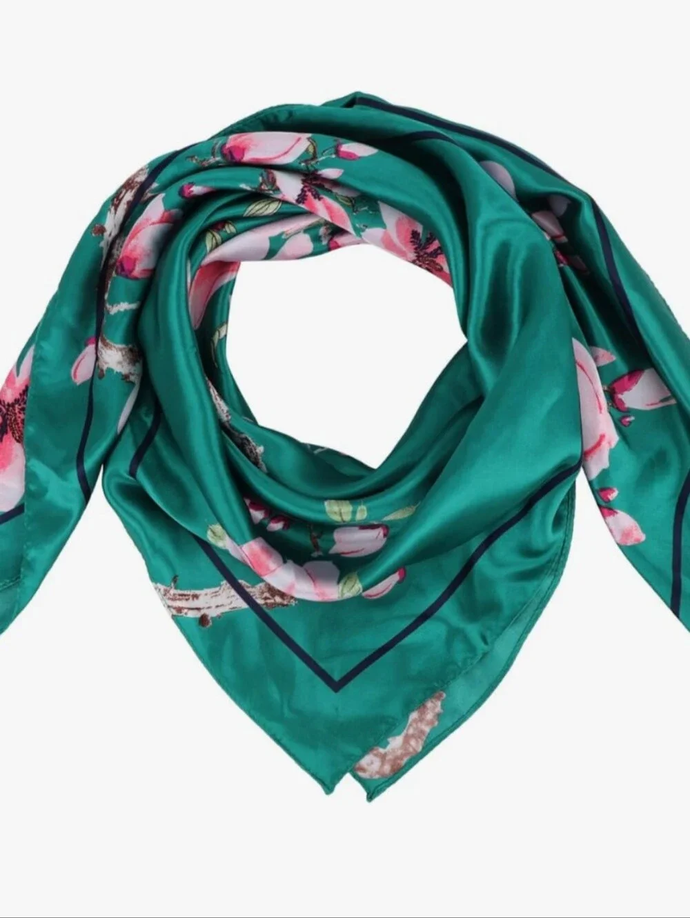 N/A blue scarf